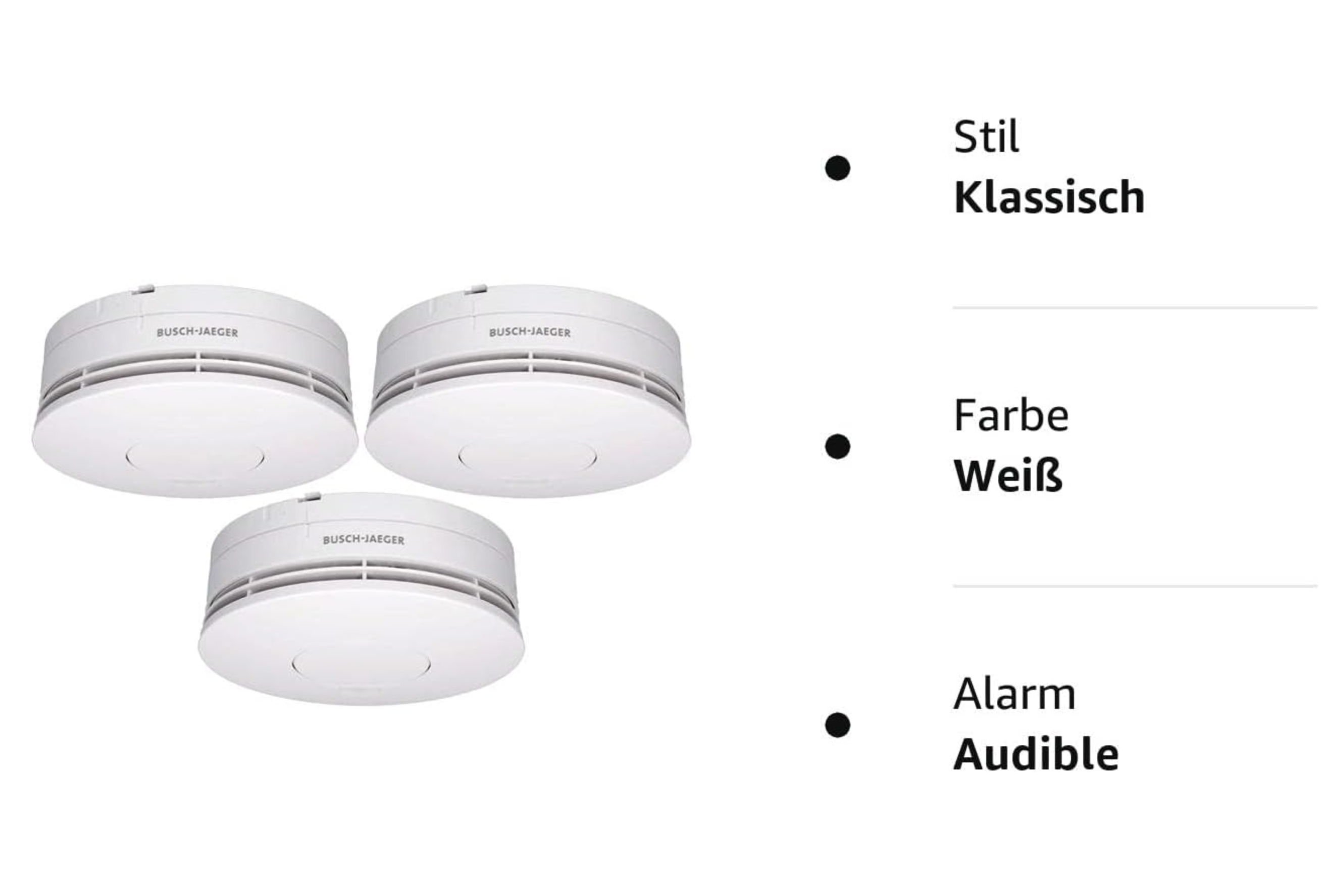 Busch-Rauchalarm 3er Set Mesch Shop Busch-Rauchalarm 3er Set Mesch Shop